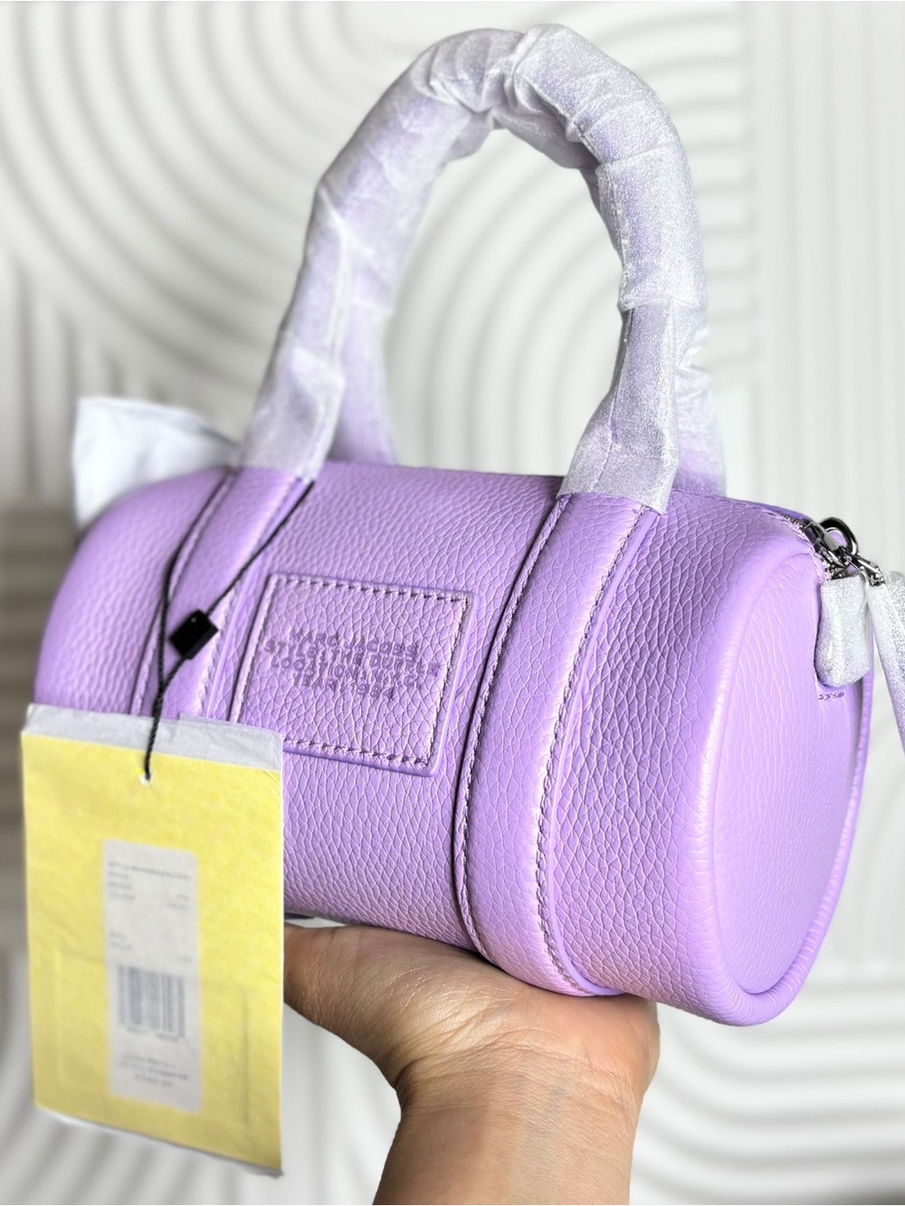 Marc Jacobs Lilac Leather Mini Duffle Bag - Picture 2 of 2
